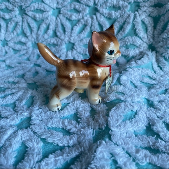 Vintage Kittens by Karen Salt and Pepper shakers tabby cats tabby ginger kittens - Picture 6 of 10